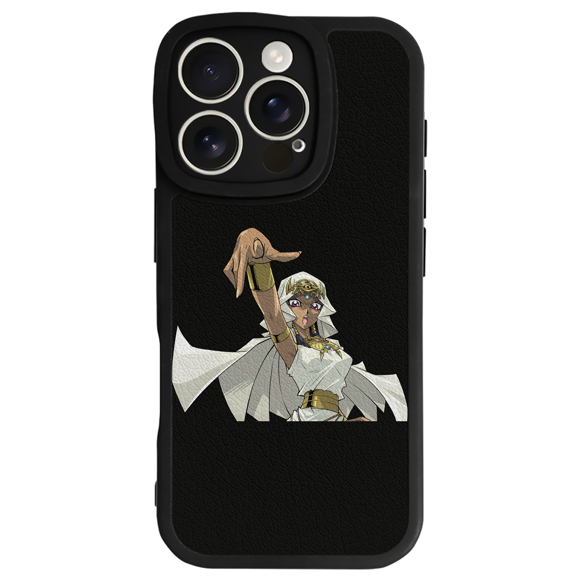 遊☆戯☆王 Yu-Gi-Oh! 【iPhone 16シリーズ対応】シリコンスマホケース（レザー調） 材質：シリコン